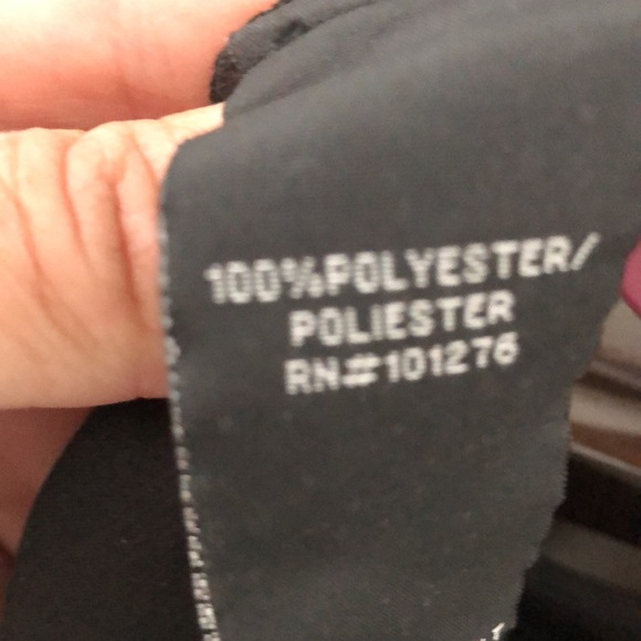 Rampage Romper black with ruffle and tie down front. - Picture 7 of 8